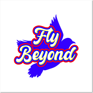 Fly Beyond Logo Posters and Art